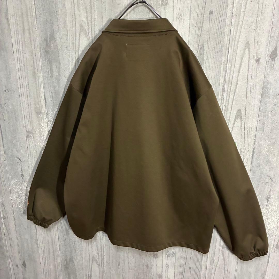 【最高カラー】キャリー　ワッペンロゴ　ボンディングコーチジャケット　L