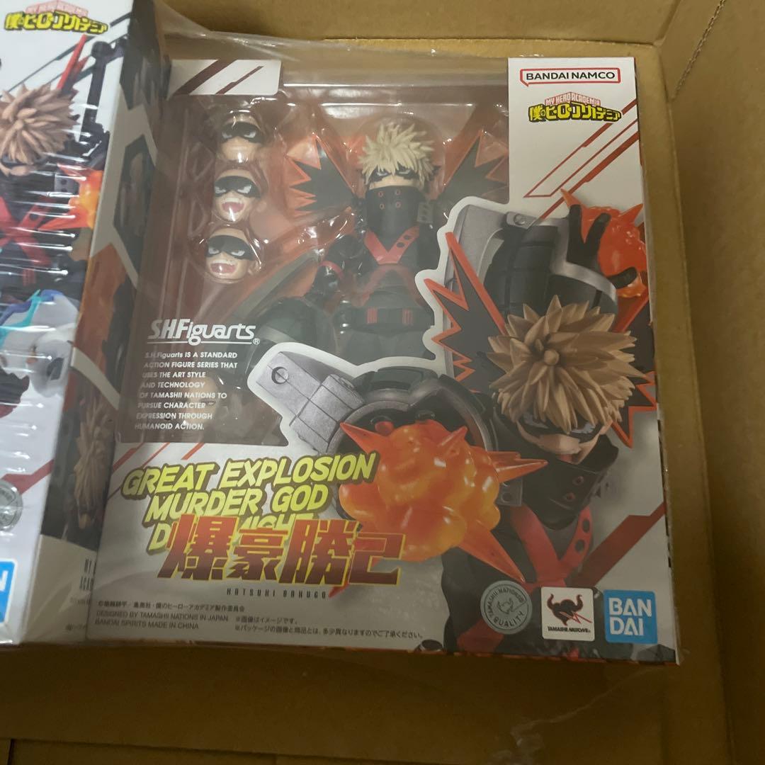 【未開封】S.H.Figuarts 爆豪勝己・PUオプションパーツセット