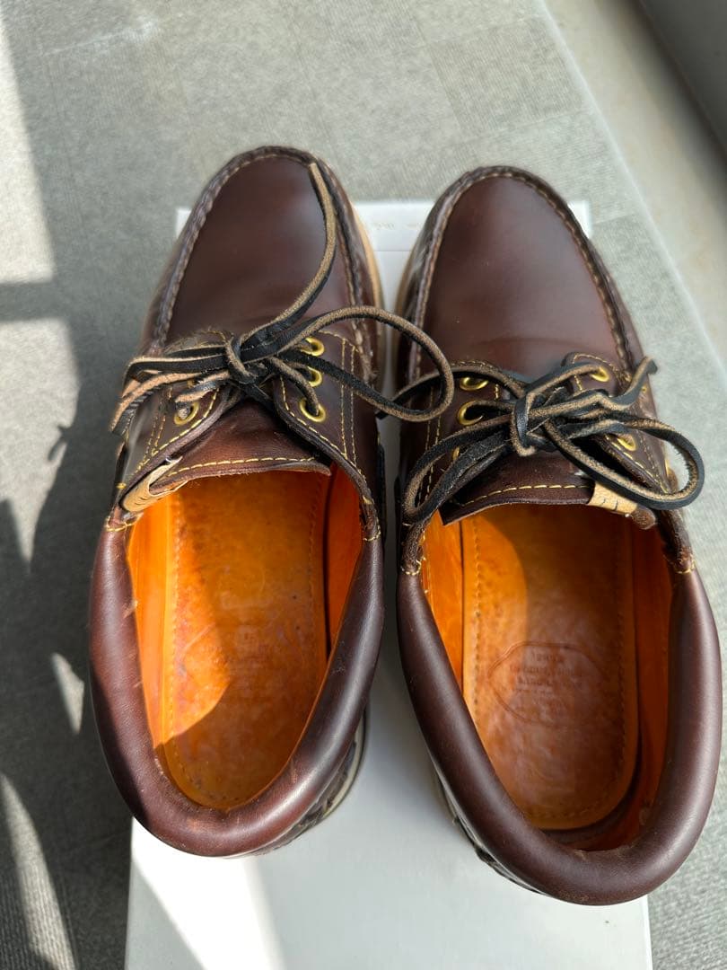 visvim デッキシューズ　サイズ9 茶