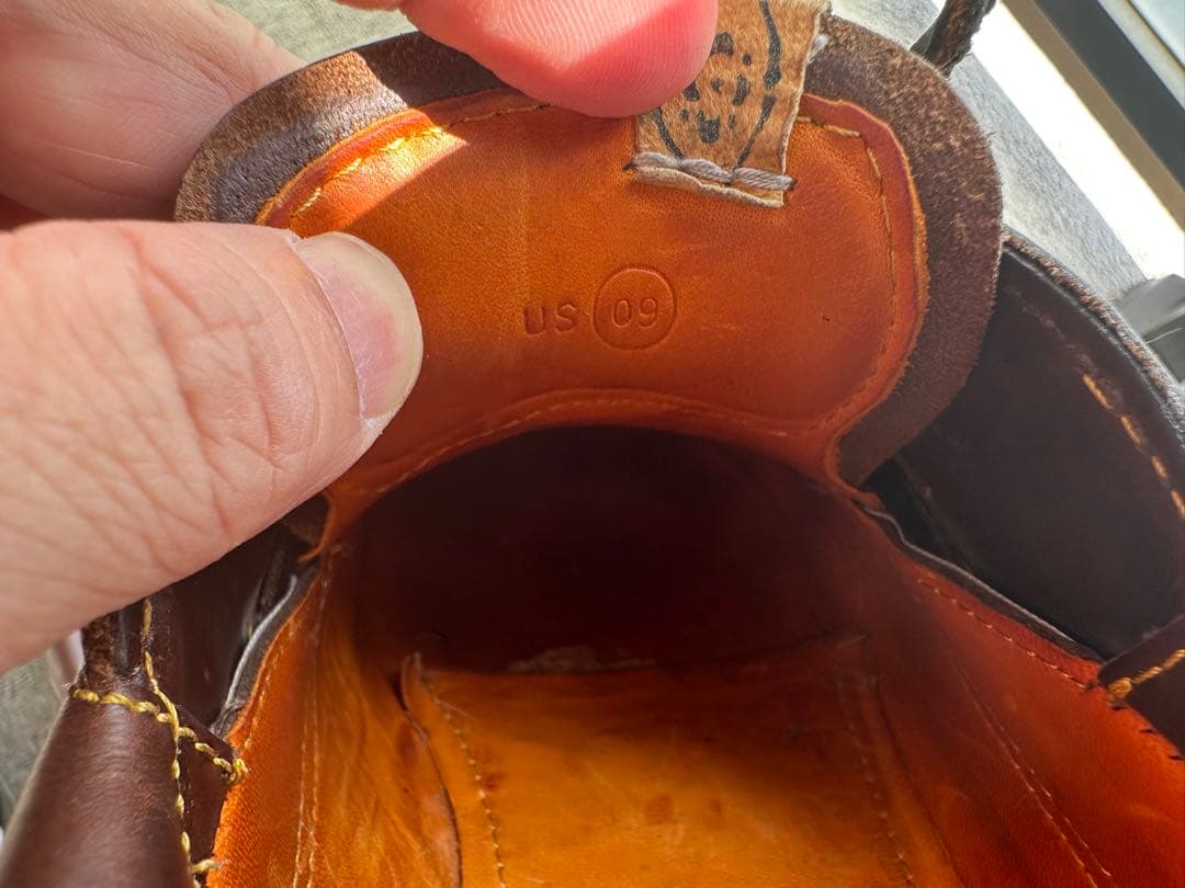 visvim デッキシューズ　サイズ9 茶