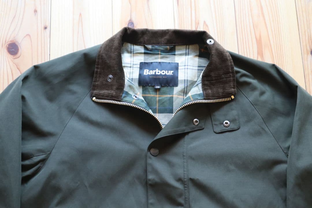 BARBOUR FS別注 TRANSPORT BLOUSON 38 SAGE