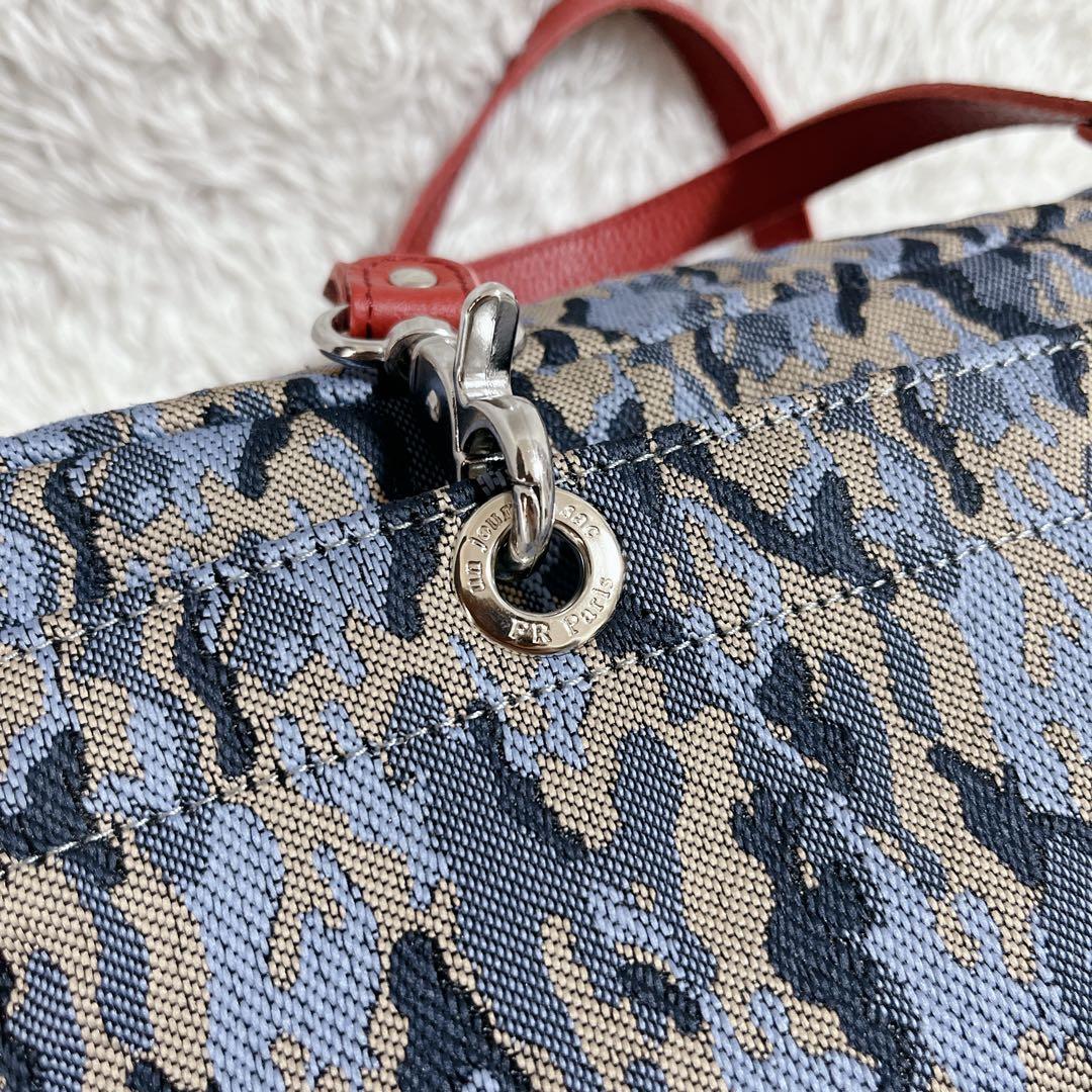 ほぼ未使用✨フランソワレニエ　ボストン型バッグ　ミニトートバッグ　カモフラ