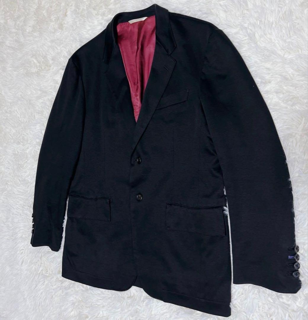 PaulSmith ポールスミス　テーラードジャケット　花柄　ブラック　L 美品