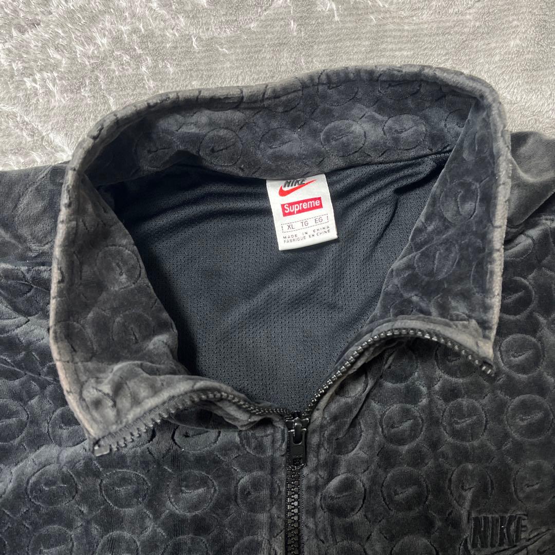シュプリーム × NIKE ベロア トラックジャケット　XL supreme