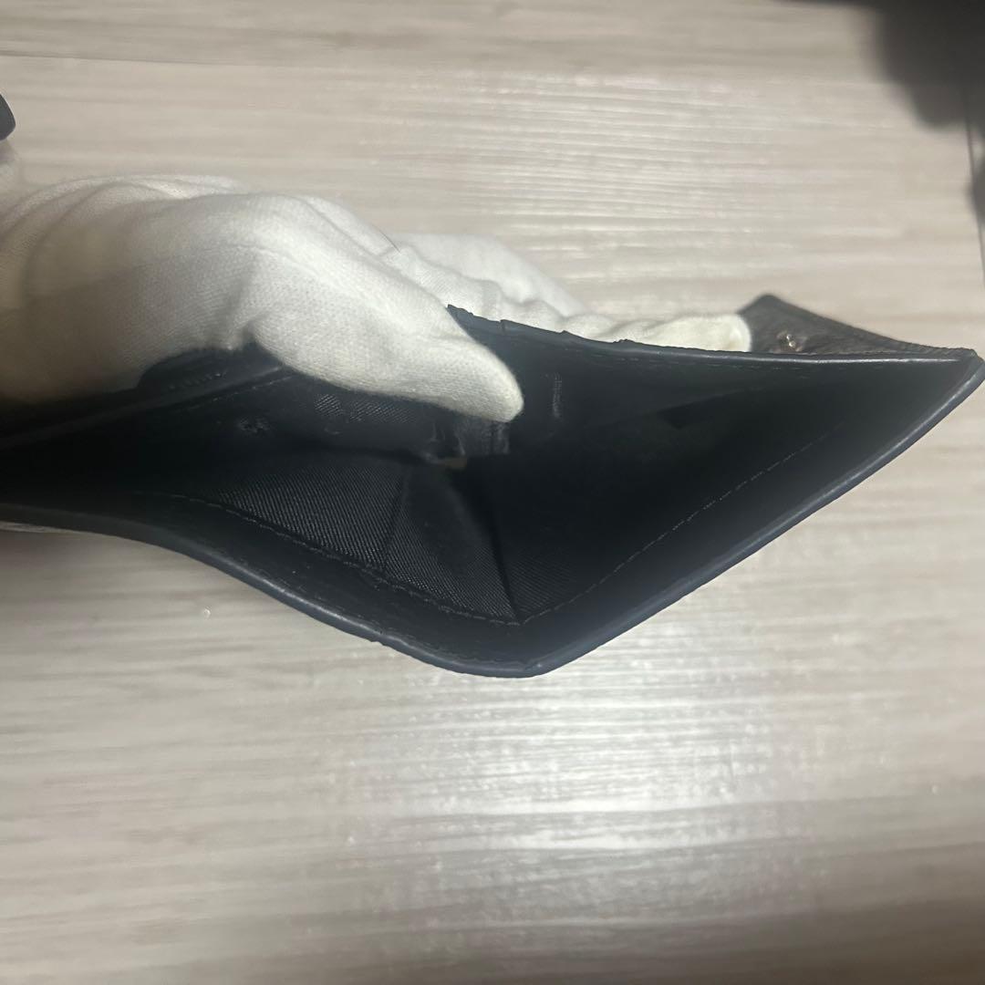 メゾンマルジェラ Margiela 財布 レディース 2つ折り 黒 箱無し