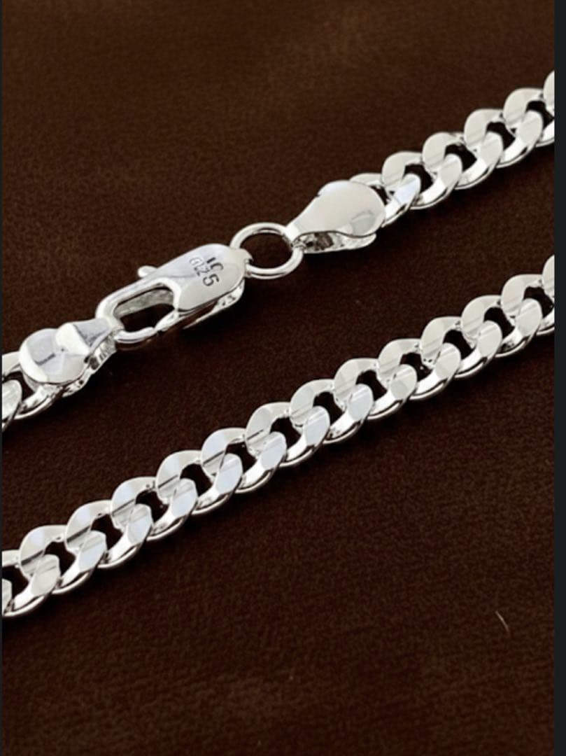 年始大特価　　silver925 ネックレス　ブレスセット　喜平　60cm 刻印