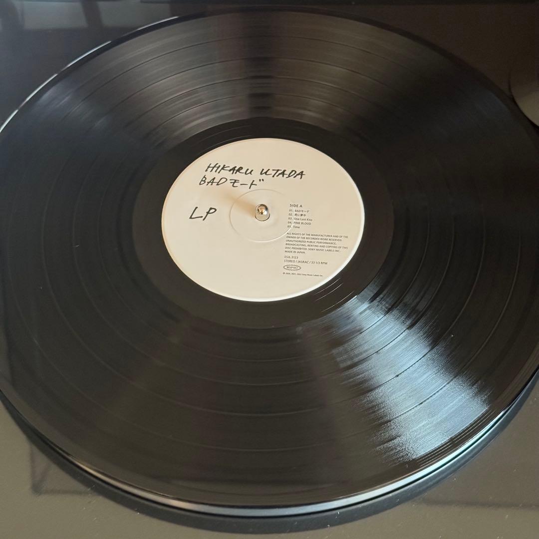 初回生産限定 宇多田ヒカル BADモード 180g重量盤 オリジナル レコード