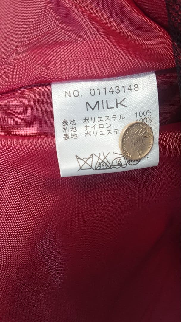 【新品未使用】MILK ドレス レッドチェック