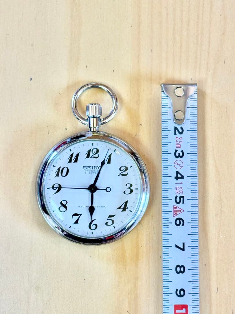 タ*7様 ◆SEIKO◆懐中時計◆札鉄局◆昭和５３年◆５３１◆１９７８年製◆手巻