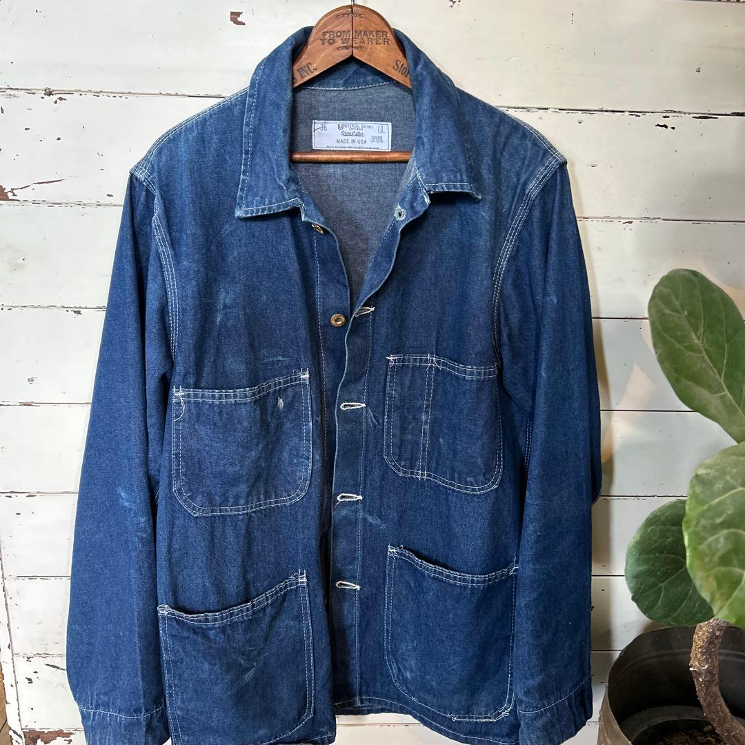 70s〜80sUNIVERSAL OVERALL白タグ made in usa