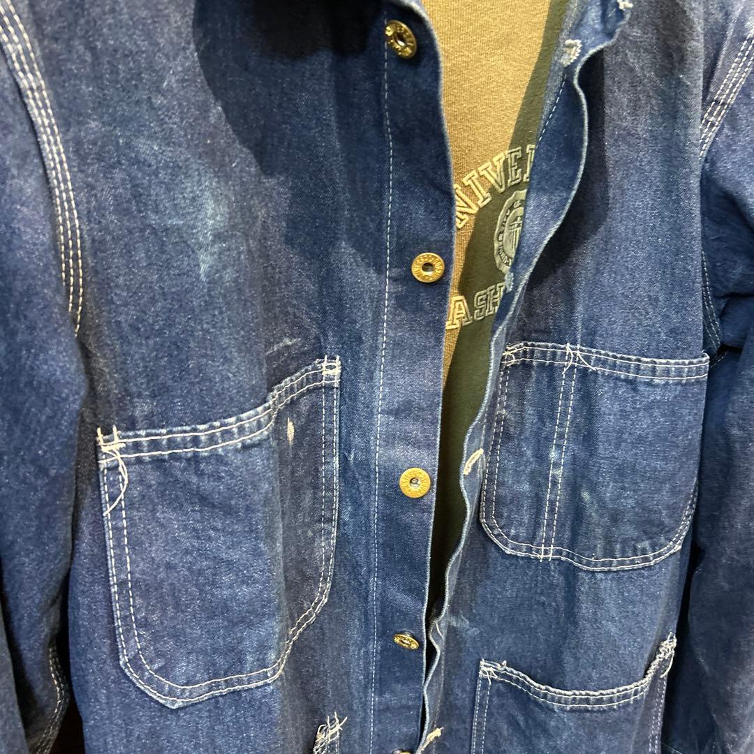 70s〜80sUNIVERSAL OVERALL白タグ made in usa