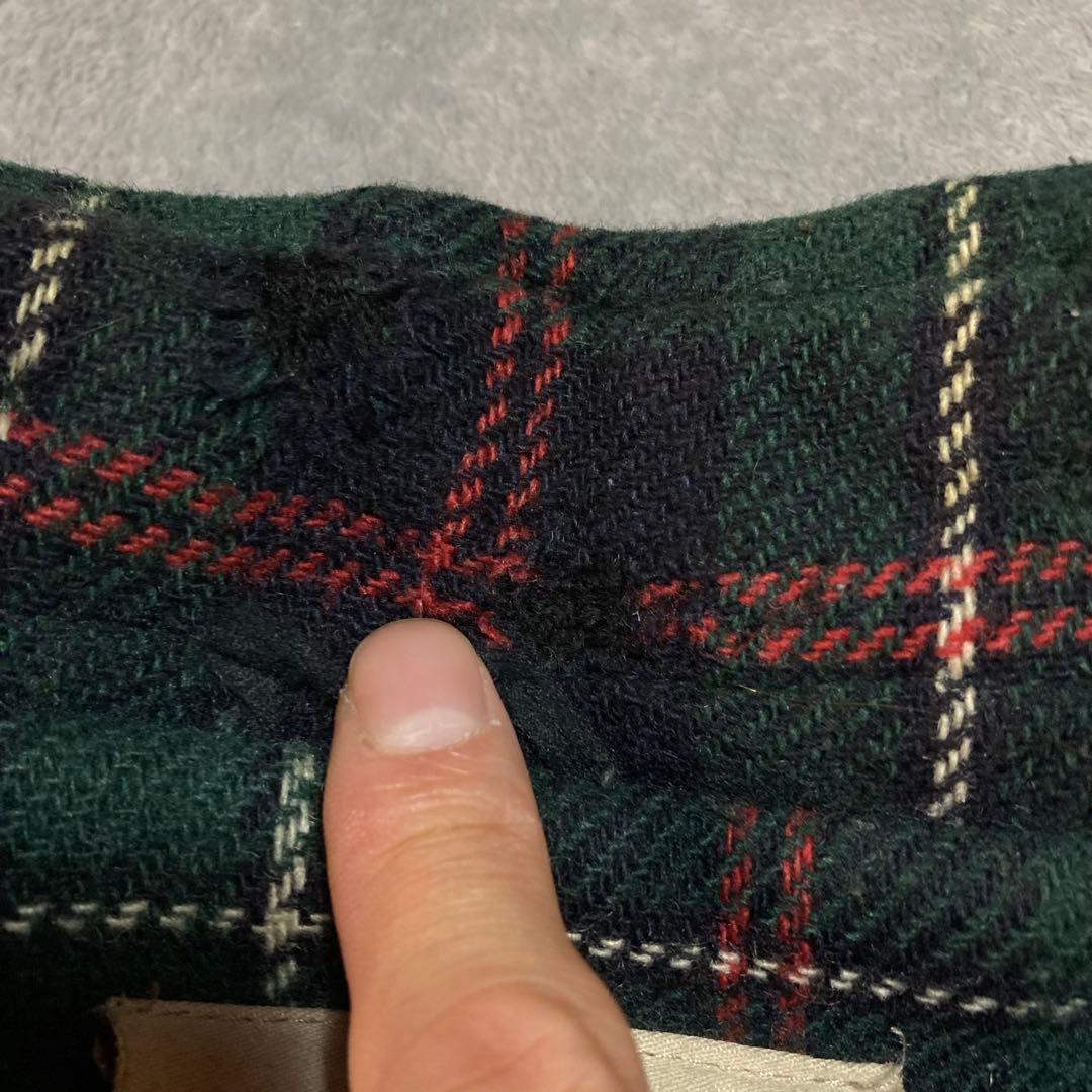 ダッフルコート DuffleCoat パーカー イングランド製 ウール 緑 XL