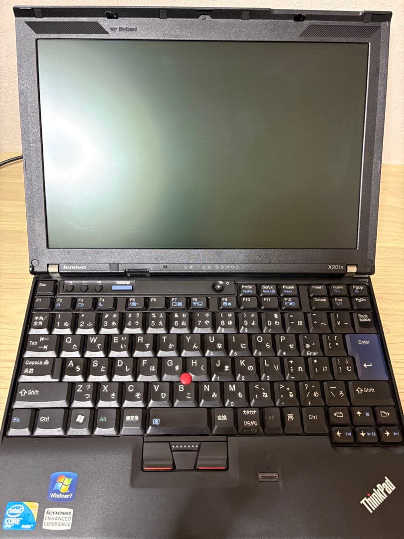 Lenovo ThinkPad X201s 高解像度 i7 SSD ジャンク