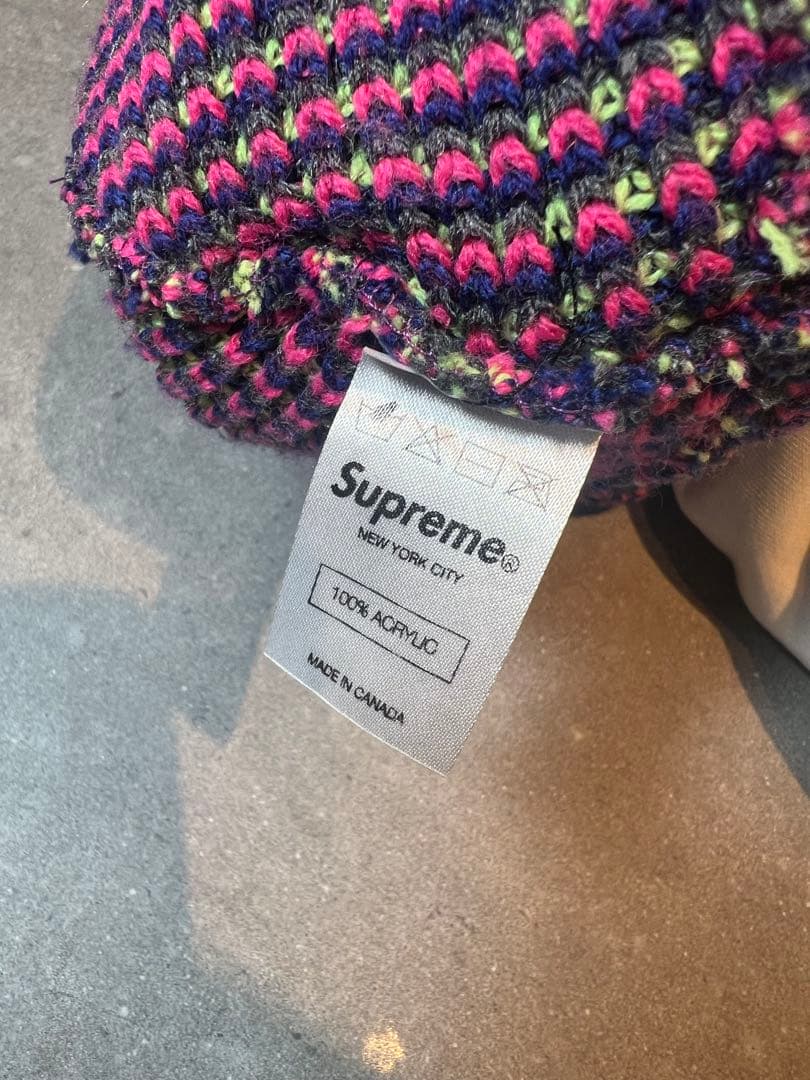 Supreme ニット帽・ビーニー カラフル