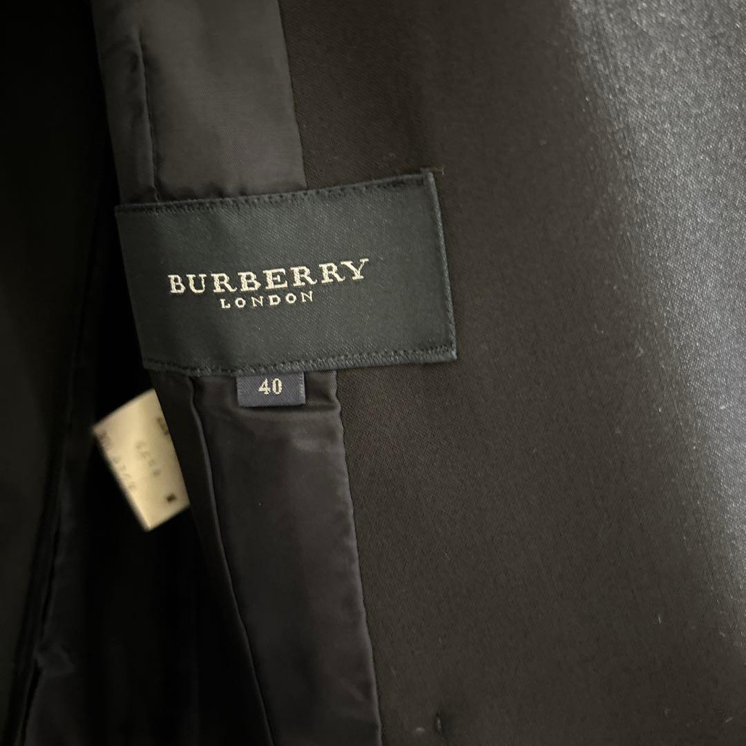 Burberry バーバリー　カシミヤ混　ブレザー　紺ブレ　金ボタン　セレモニー