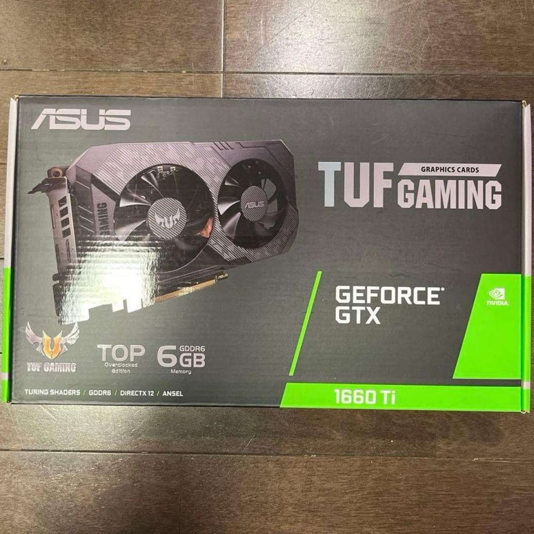 グラフィックボード・グラボ・ビデオカード ASUS TUF Gaming GTX1660Ti OC 6GB