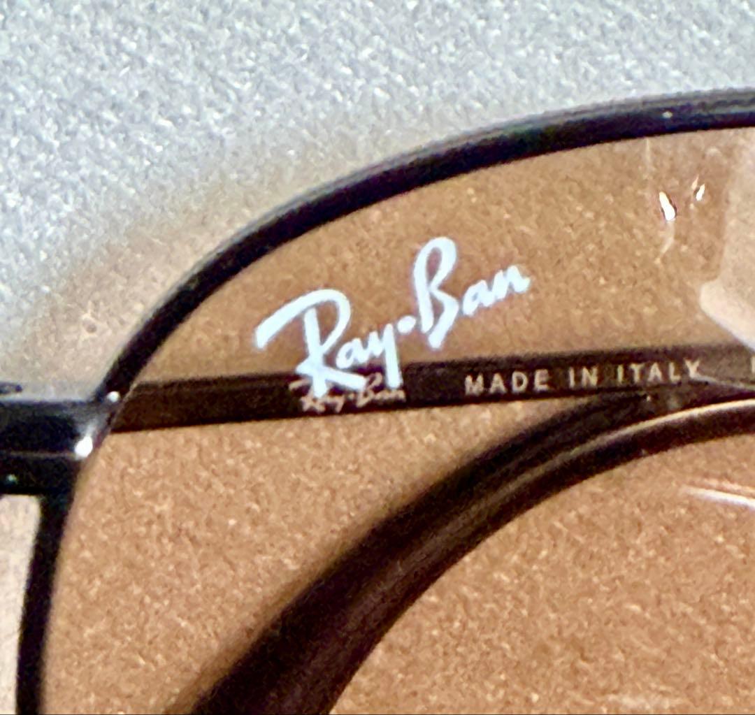 正規品　RayBanラウンドメタル RB3447 002/4B
