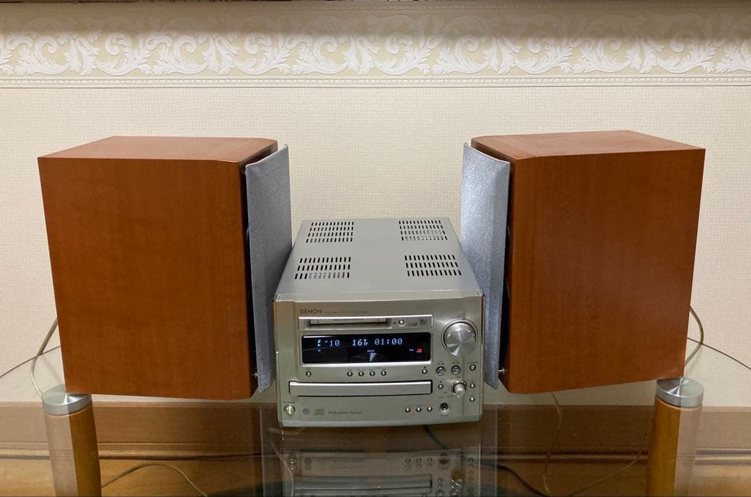 【美品】メンテナンス・Denon ラピシア システムステレオ ・ D-ME33