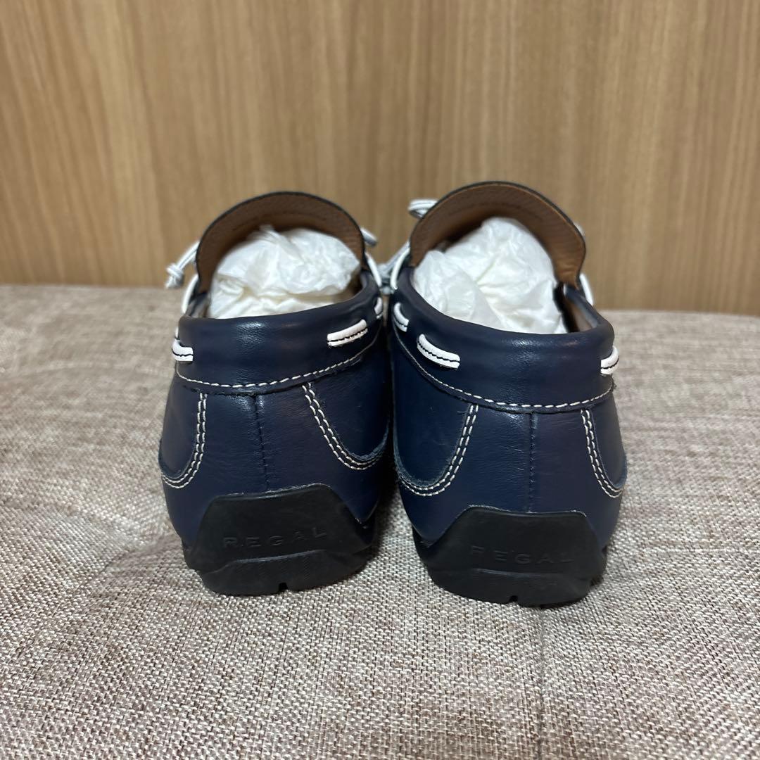 1度使用のみ♡REGAL♡ネイビー♡デッキシューズ
