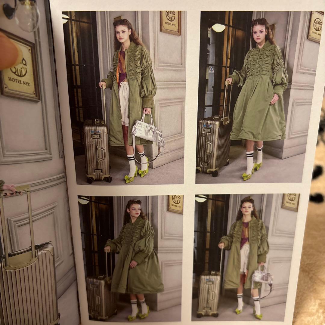ANNA SUI バレリーナダウンコート黒フリーサイズ