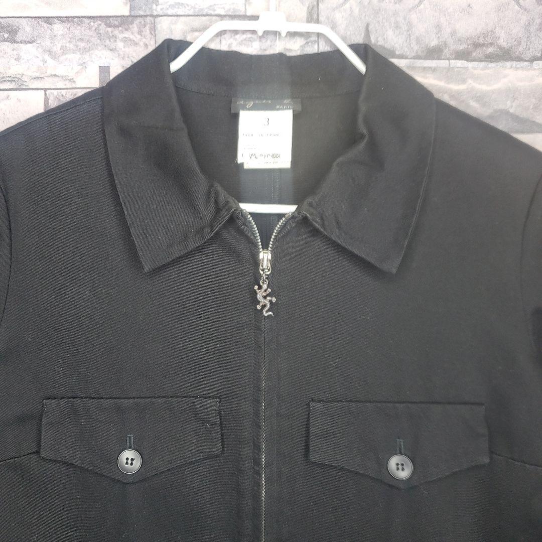 【美品】agnes b.アニエスベー ブラック ジャケット 長袖