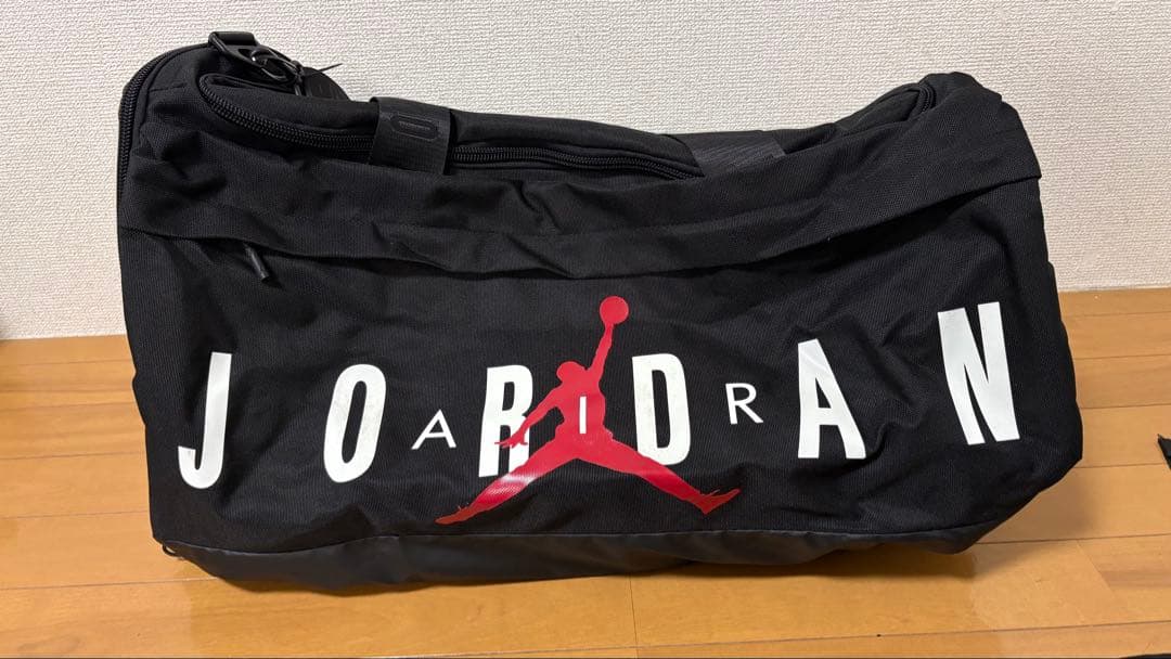 【NIKE】JORDAN ダッフルバッグ ボストンバッグ ブラック 81L