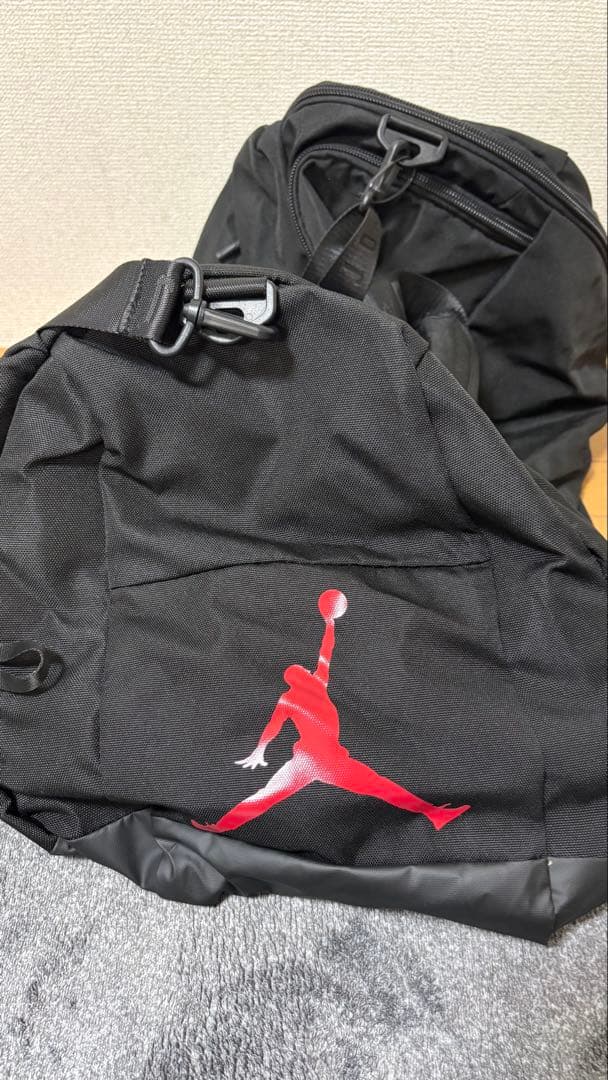 【NIKE】JORDAN ダッフルバッグ ボストンバッグ ブラック 81L