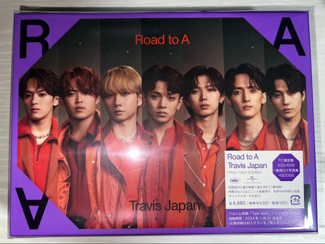 Travis Japan Road to A FC盤