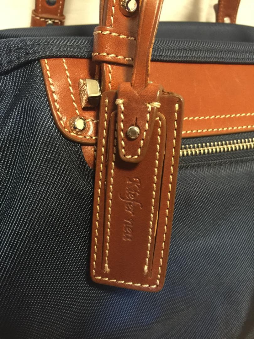 【極美品】Kiefer neu キーファーノイ ２WAYボストンバッグ