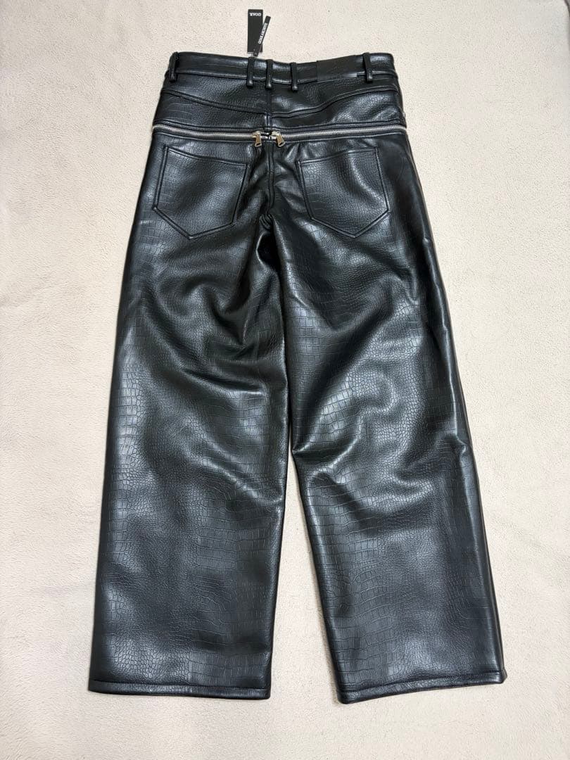 GOAR ARCHIVEレザーデニム