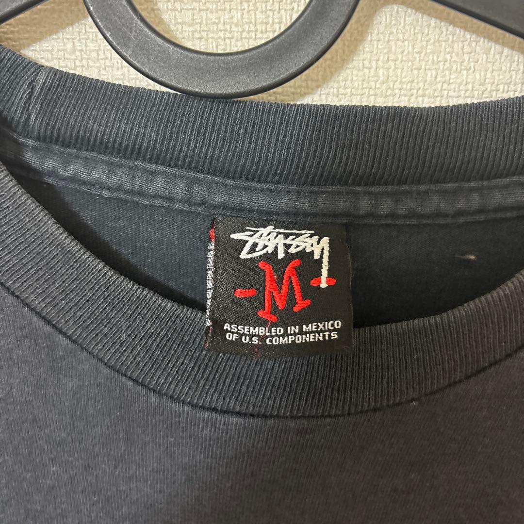 00s Old Stussy ストゥーシー Tシャツ M ブラック