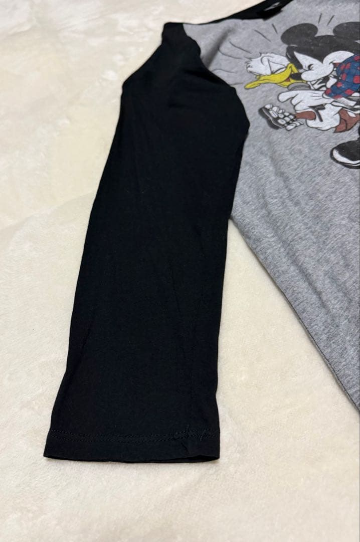 B’z × Disney ディズニー “SCENES” ラグランTシャツ M