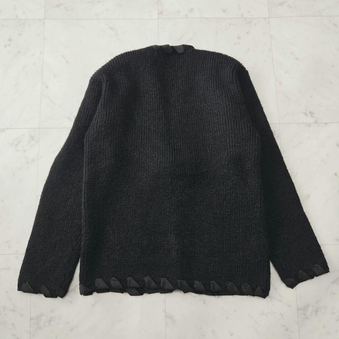 かな様【美品】インゲボルグ アルパカモヘア混 ニットカーディガン リボン