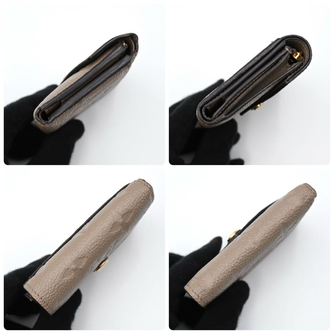 【極美品】ルイヴィトン アンプラント ゾエ 三つ折り財布 トゥルトレール