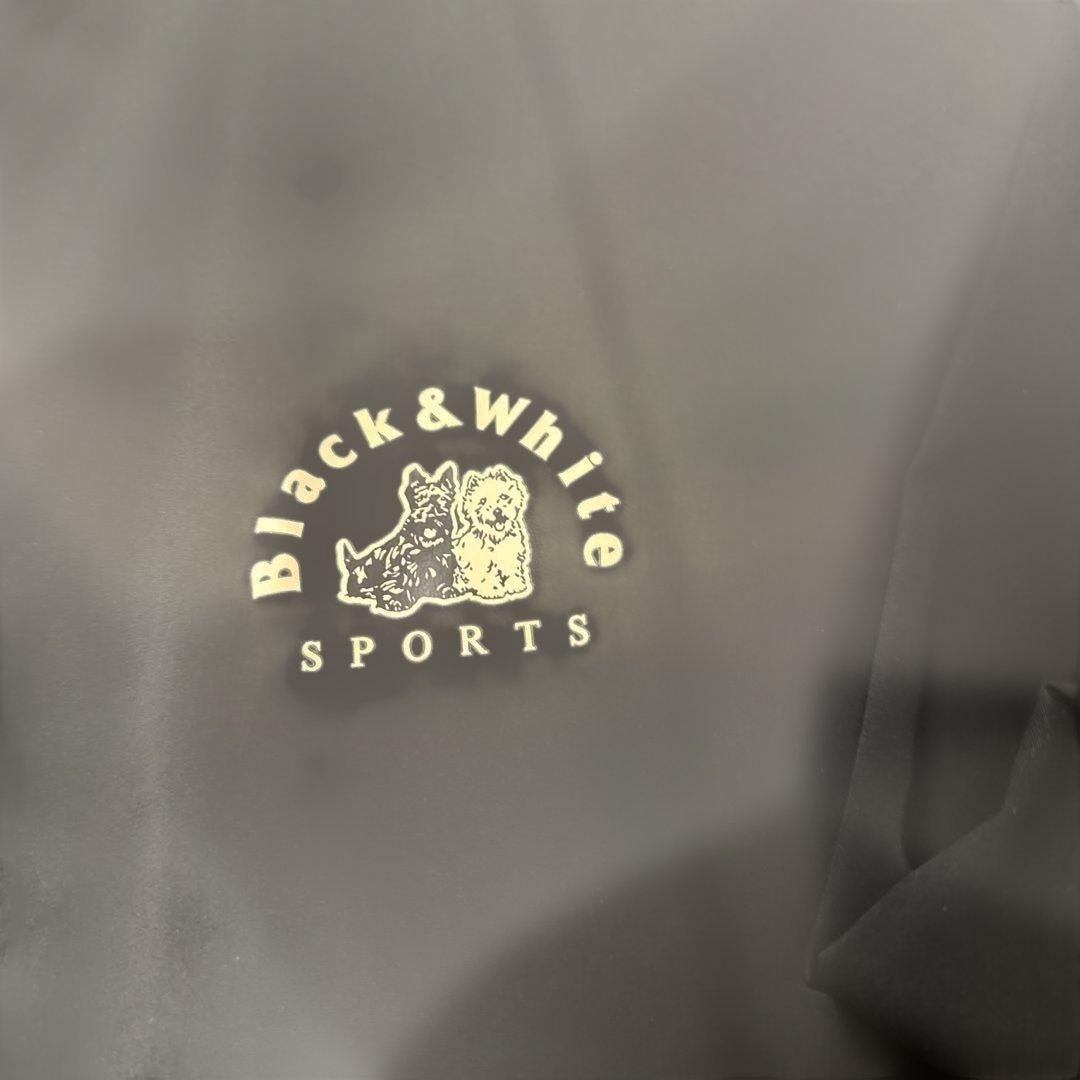 Black&White SPORTS ブルゾン 黒 LL 3L相当 ビッグサイズ