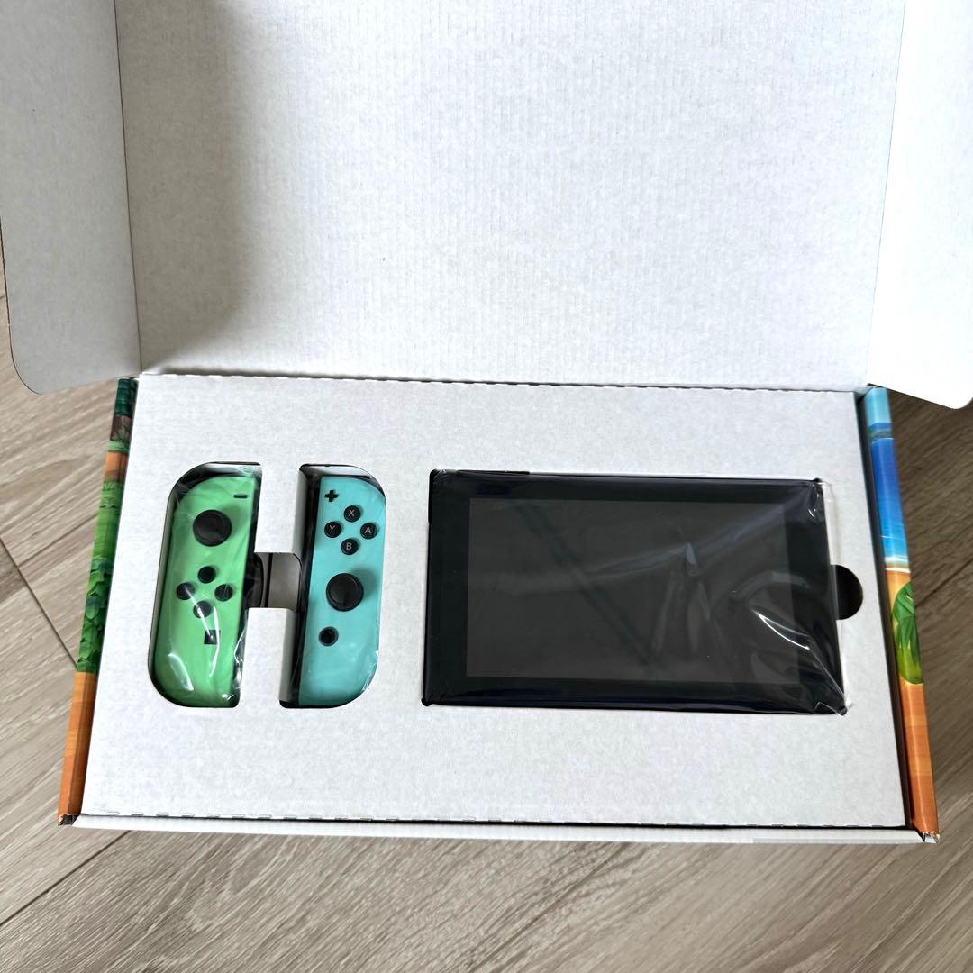 【美品】Nintendo Switch あつまれ どうぶつの森セット　おまけつき