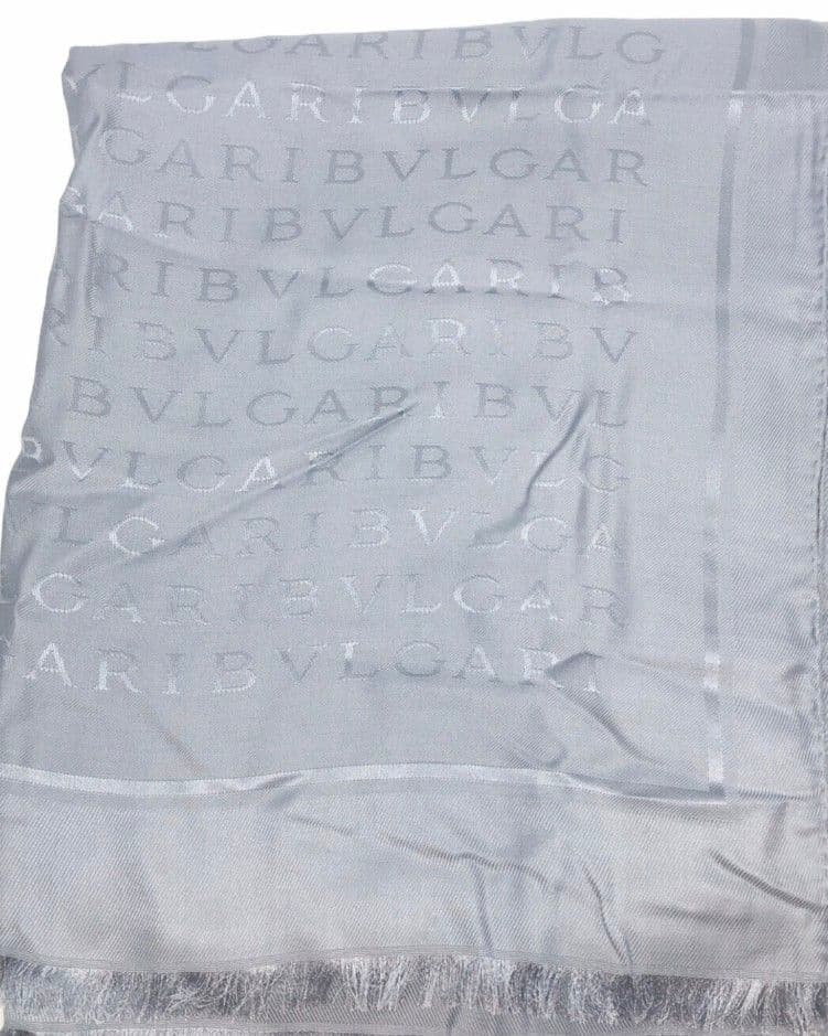 BVLGARI シルク ストール 2色セット　大判Wool&シルク