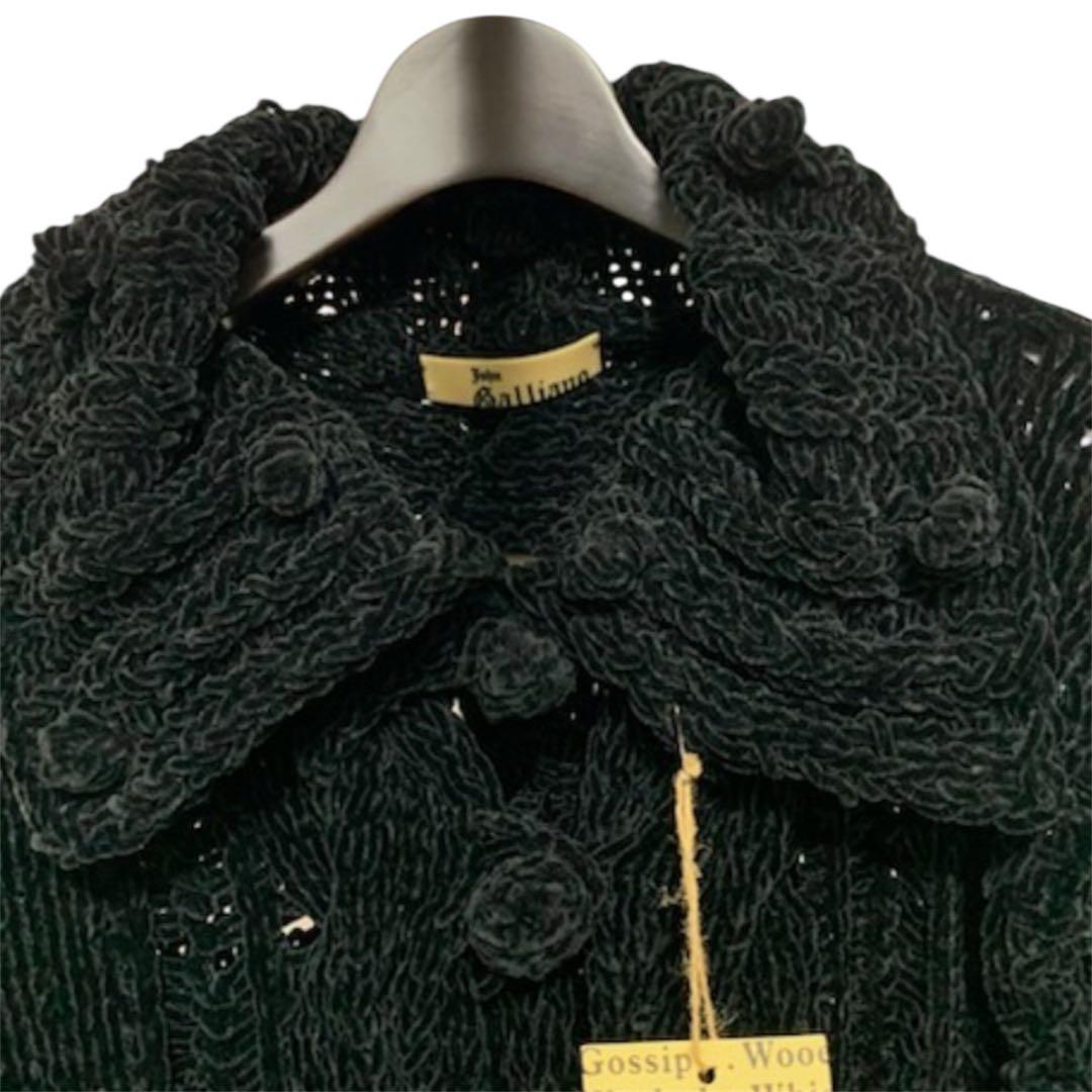 希少品 John galliano ニット ロングコート こぶ