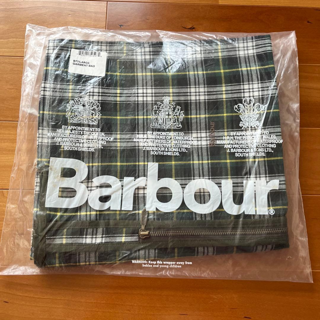 クラッチ　Barbour 衣類カバー