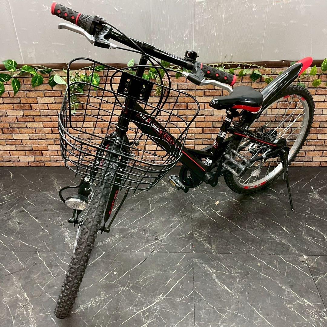 【126】子供用自転車 子供車 FULL FORCE ブラック 24インチ
