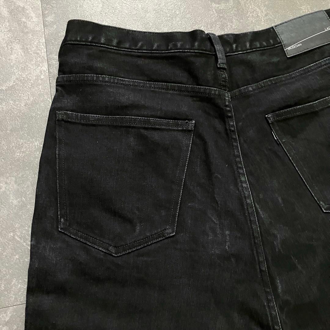 パンツ archive LAD MUSICIAN sarouel black denim