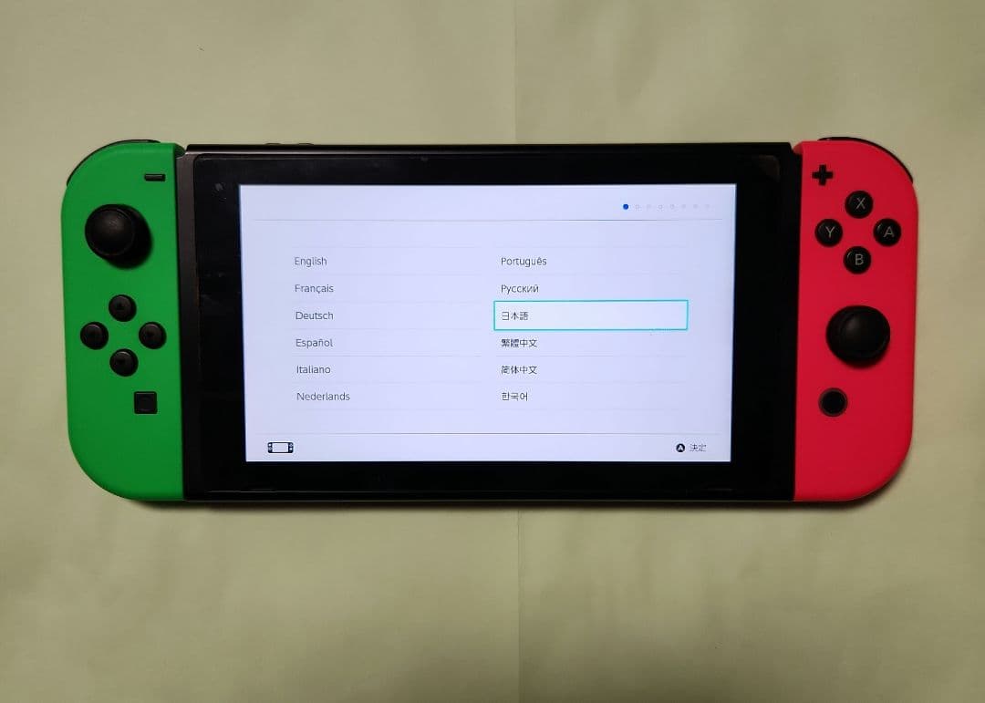Switch本体HAC-001 2018年製