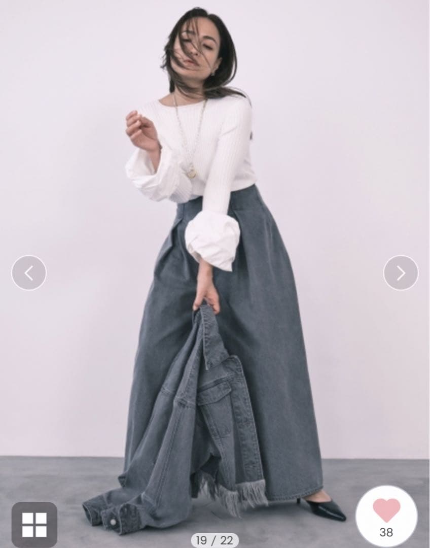 『新品未使用』Styling ハカマデニムパンツ