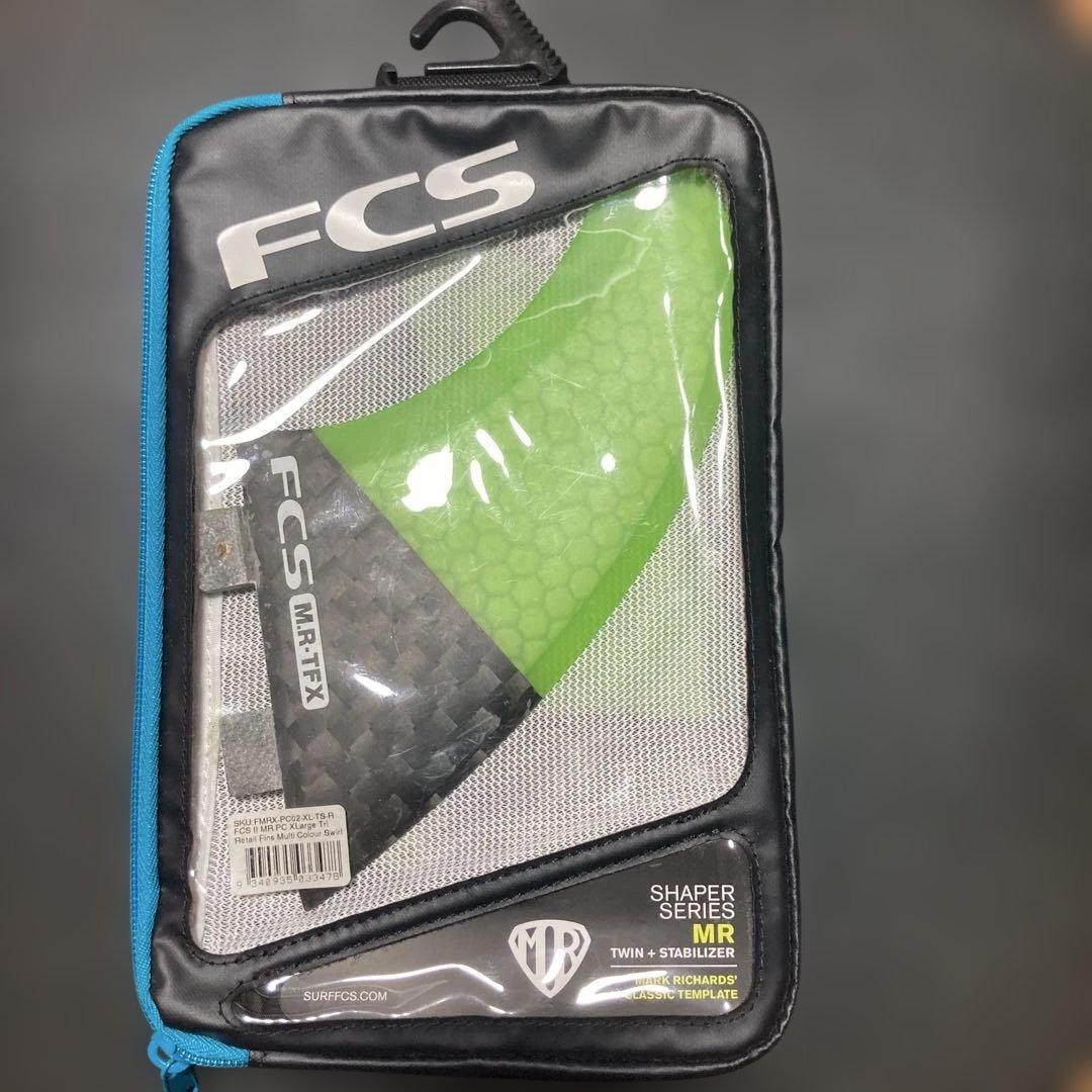 FCS MR.TFX サーフボードフィン グリーン