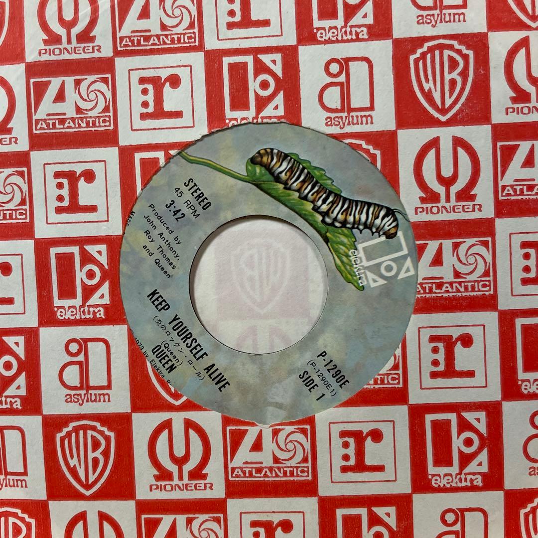 QUEEN クイーン　炎のロックンロール　シングルレコード