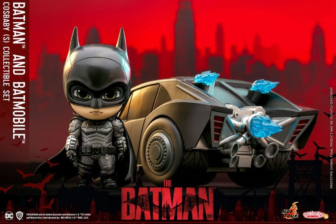 《新品未開封》COS BABY　コスベイビー　バットモービル&バットマン