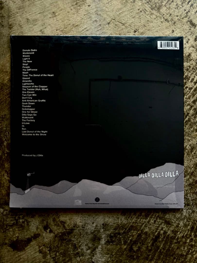 新品再発盤 J dilla DONUTS \"2LP\"(DONUTSジャケ) LP