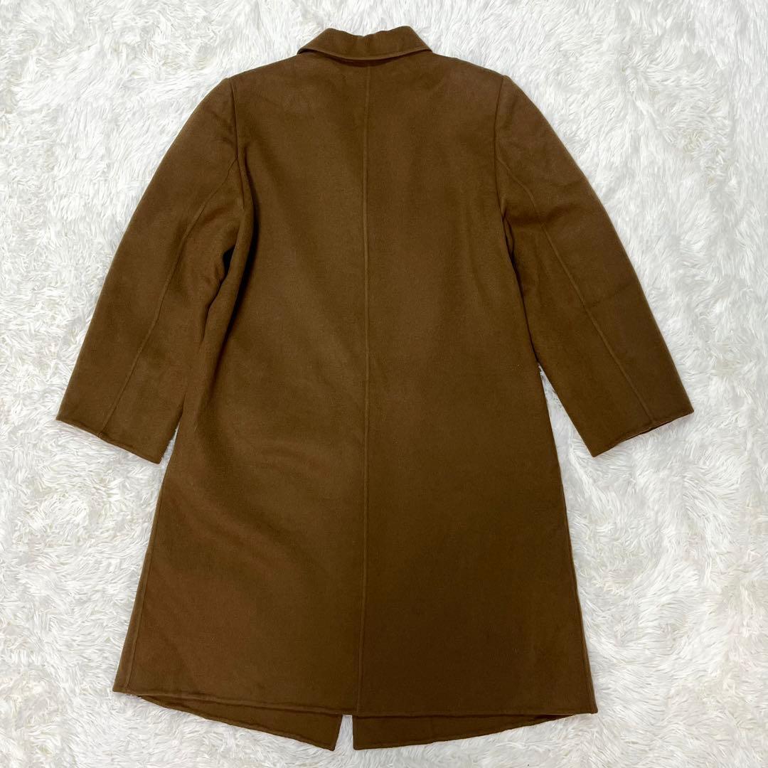 ✨美品✨COLOMBO カシミヤ100% ロングコートブラウン イタリア製
