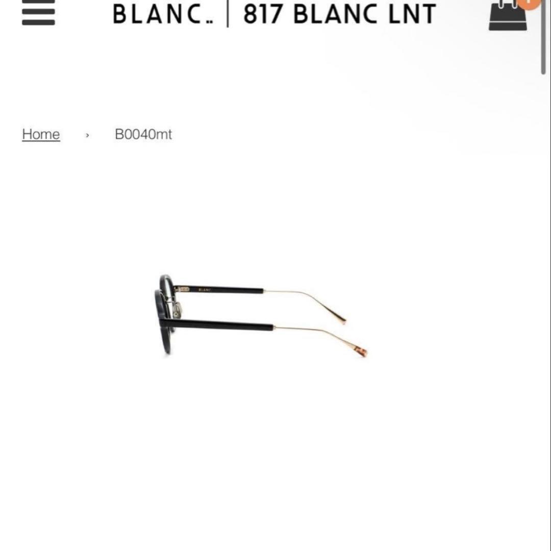 BLANC. サングラス　B0044mt - BLACK / M.GRY