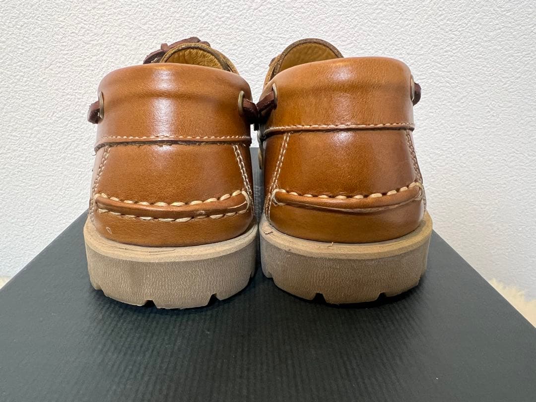 Paradise ブラウン デッキシューズ モカシン